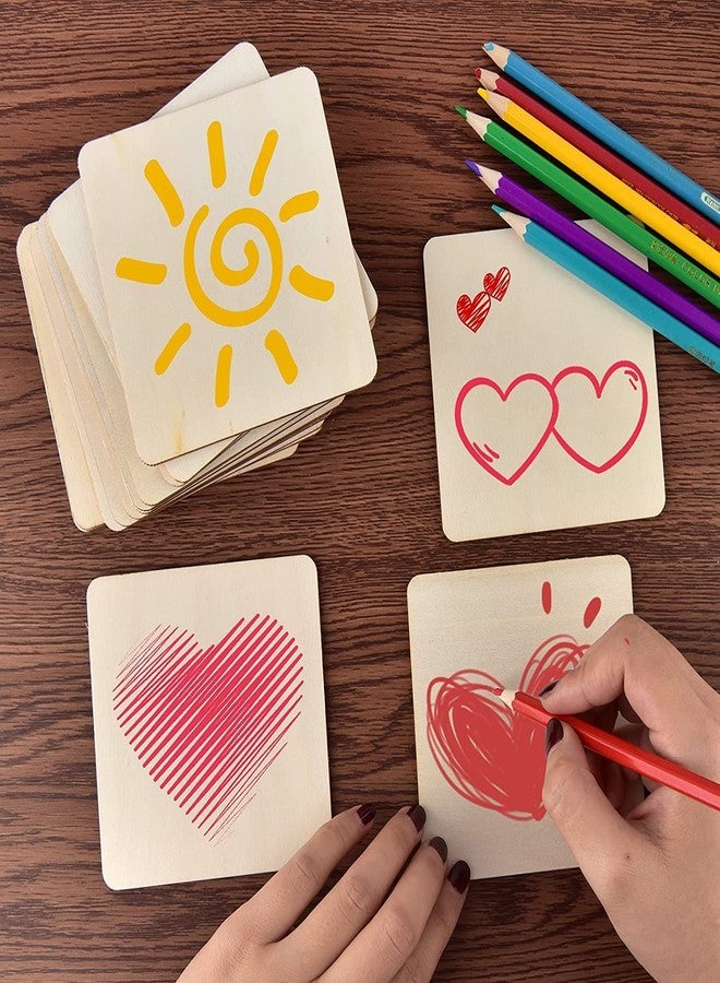 Berrybox Combo (4+4) MDF Art Craft Coaster 4" Inch Square + Round Shape Coasters Plain Wood Blank Cutouts for Tea Coffee Christmas Painting Slice Resin Mandala Arts Work & Decoration | Thickness:3 mm - Image 5