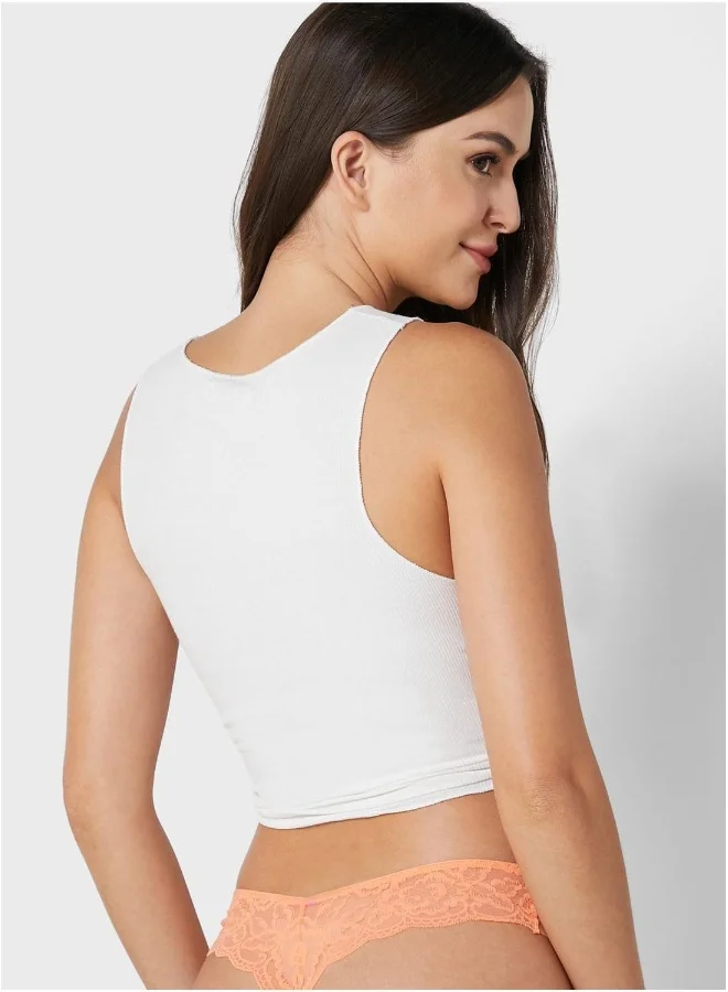 La Senza High Leg Thong