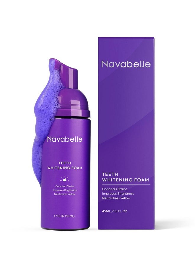 Navabelle - Avabelle Teeth Whitening Purple Toothpaste Whitening Purple Toothpaste For Teeth Whitening V34 Color Corrector Toothpaste Purple Toothpaste V34 Colour Corrector Serum V34 Teeth Whitening Foam - Image 1