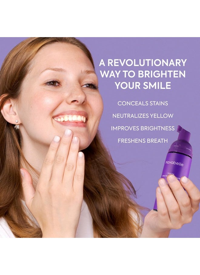 Navabelle - Avabelle Teeth Whitening Purple Toothpaste Whitening Purple Toothpaste For Teeth Whitening V34 Color Corrector Toothpaste Purple Toothpaste V34 Colour Corrector Serum V34 Teeth Whitening Foam - Image 1