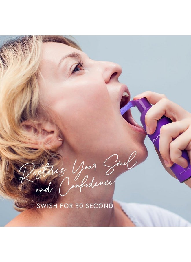 Navabelle - Avabelle Teeth Whitening Purple Toothpaste Whitening Purple Toothpaste For Teeth Whitening V34 Color Corrector Toothpaste Purple Toothpaste V34 Colour Corrector Serum V34 Teeth Whitening Foam - Image 1