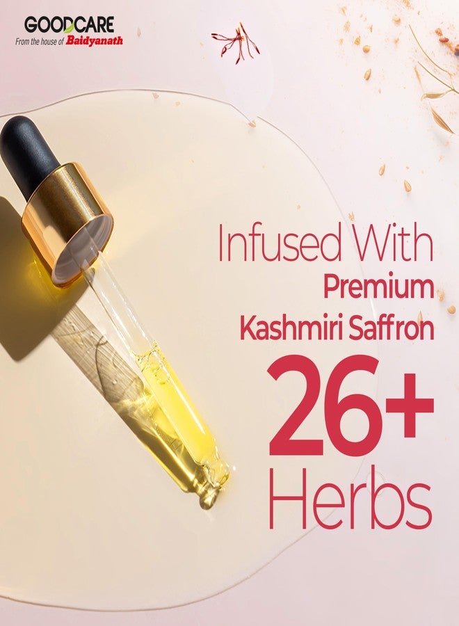 GOOD CARE Goodcare Kumkumadi Face Beauty Oil 30ml | With Saffron, Lotus & Sandalwood | Brightens Skin, Evens Tone, Reduces Pigmentation & Spots - Image 4