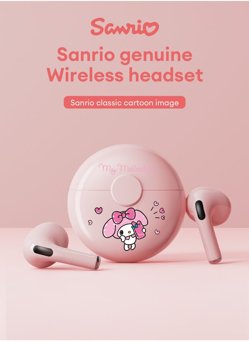 Sanrio - Sanrio BL52A Wireless Bluetooth Headset - White Hello Kitty - Image 1
