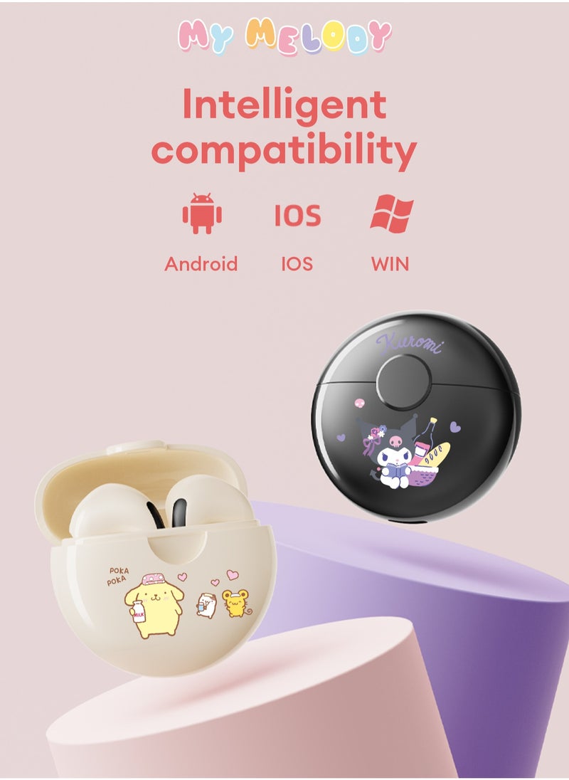 Sanrio - Sanrio BL52A Wireless Bluetooth Headset - White Hello Kitty - Image 1