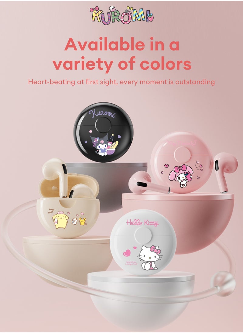 Sanrio - Sanrio BL52A Wireless Bluetooth Headset - White Hello Kitty - Image 1