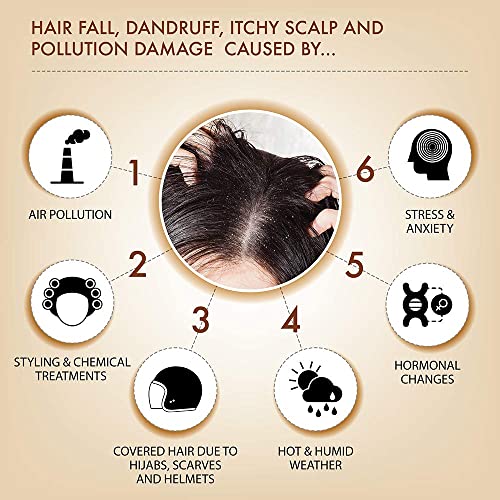 Iba Black Seed Therapy Shampoo, Conditioner, Hair Oil Combo (230 ml + 125 ml + 240 ml) | Kalonji For Hair Fall, Dandruff, Itchy Scalp | No Sulfate No Paraben | Halal Certified & Vegan - Image 4