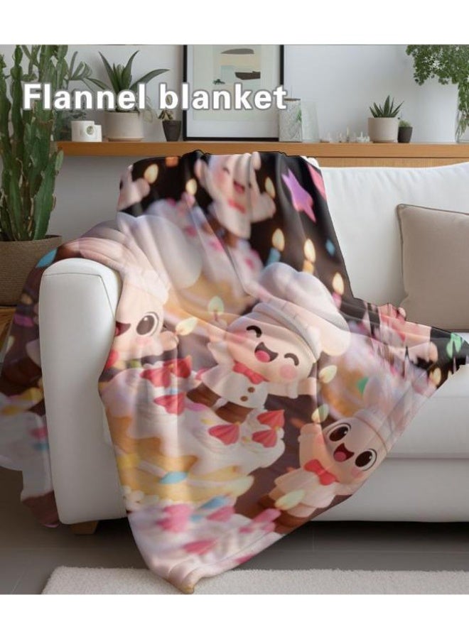 عام Wisdom Fairy (أحدث) بطانية رقيقة من الفانيلا (دافئة ومريحة، ومناسبة للنوم، واستخدام اللعبة، وإزالة الغبار والرمل) 150 سم * 200 سم - 3 - Image 4