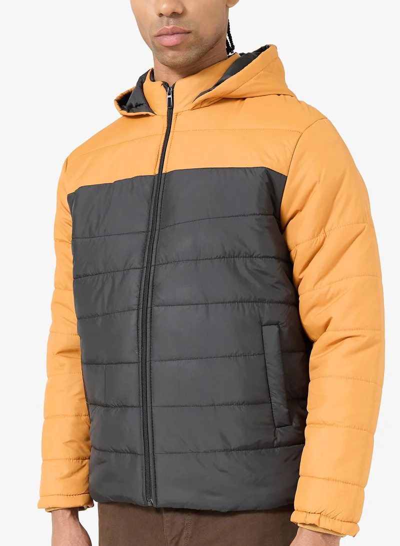 Seventy Five  Puffer Jacket w Hood for Men | Best Price UAE