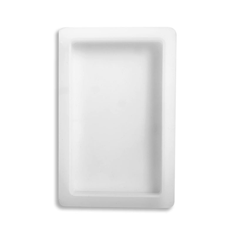ARTOOL Rectangle Visiting Card Silicone Resin Mold Coaster for Resin Art White, 14 x 9 cm Pack of 2 - Image 1