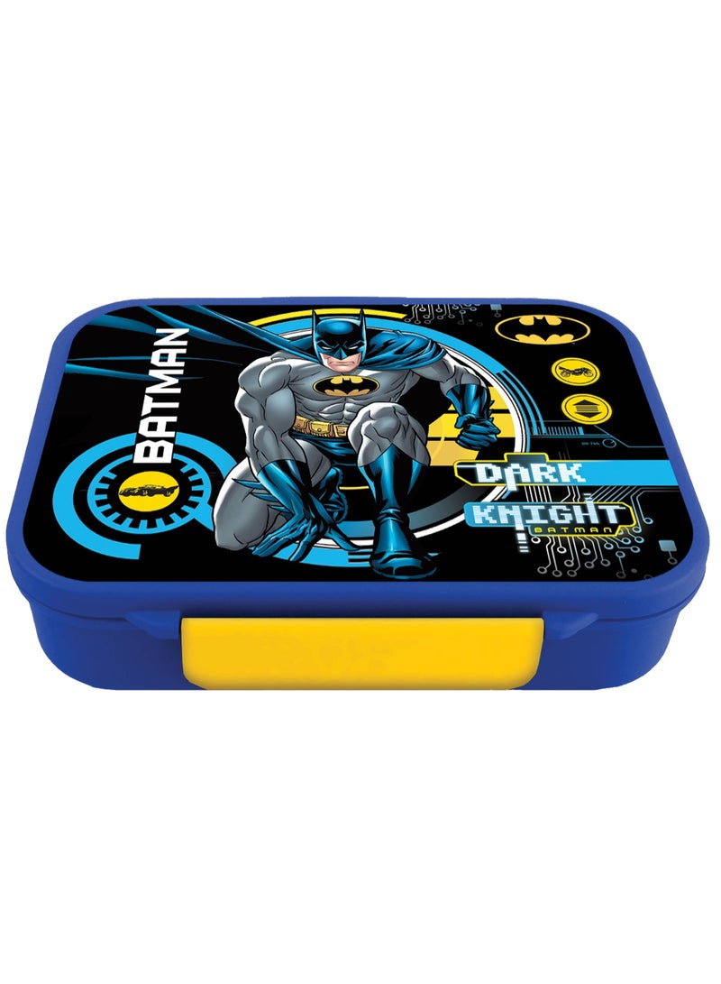 DC صندوق غداء بنظام بينتو باتمان من دي سي - 6 فواصل - 1100 مل - صندوق غداء سوبرهيرو للأولاد - Image 2