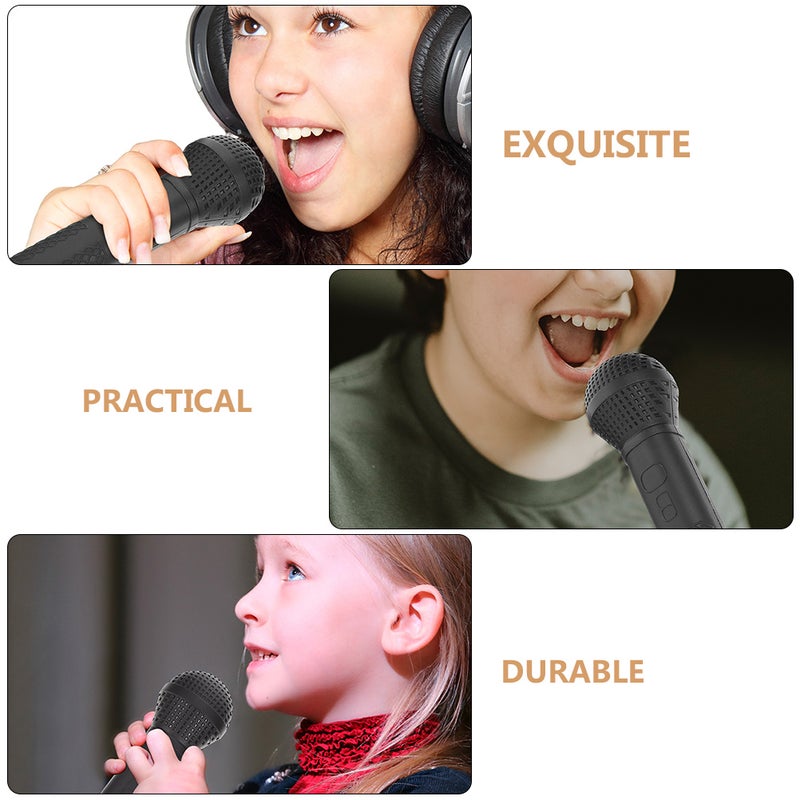 3Pcs Simulation Microphone Karaoke Props Imitation Microphone Props for Kids - Image 3
