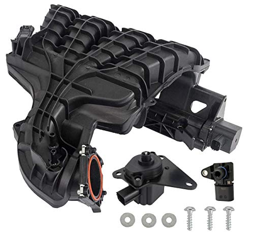 KARPAL Intake Manifold + Flow Control Valve + Air Pressure Sensor 4884495AK Compatible With Jeep Compass Patriot Dodge Avenger Caliber Journey Chrysler Sebring - Image 1