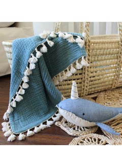 Crane BABY لعبة ناروال بحر قزوين المحشوة  - Image 3