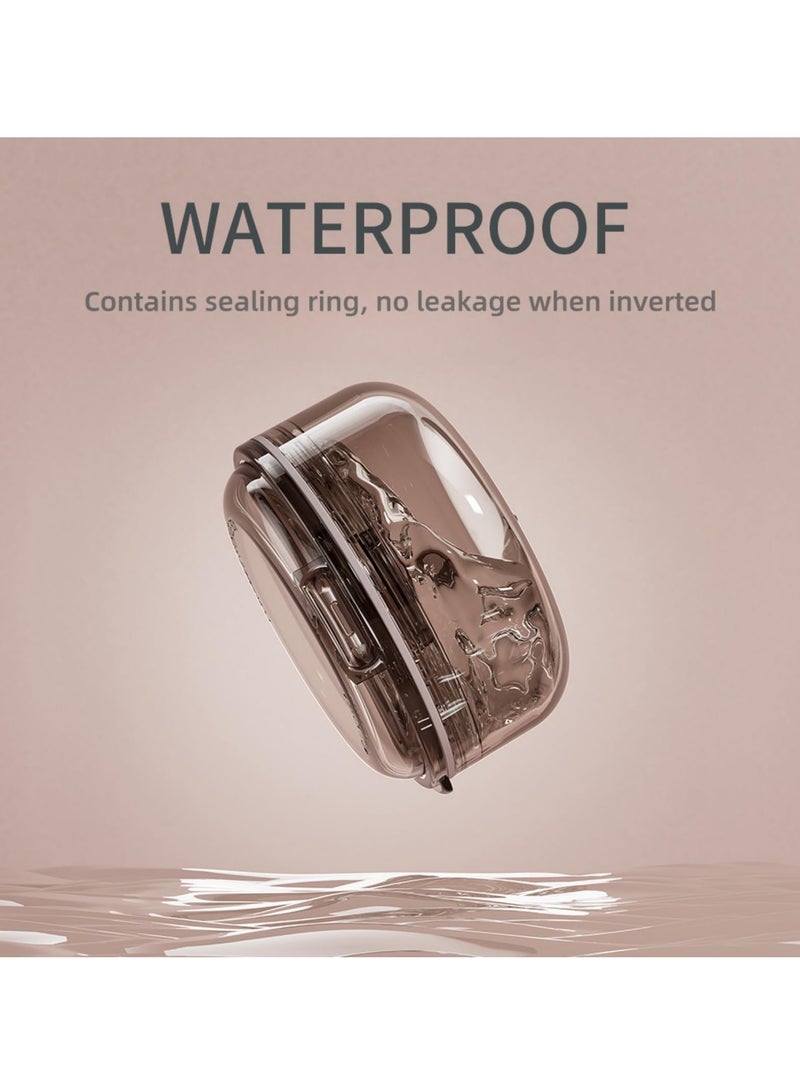 Portable Travel Denture and Aligner Care Kit, Leak-Proof Case and Mouth Guard Cup for Easy Cleaning and Soaking - Image 5