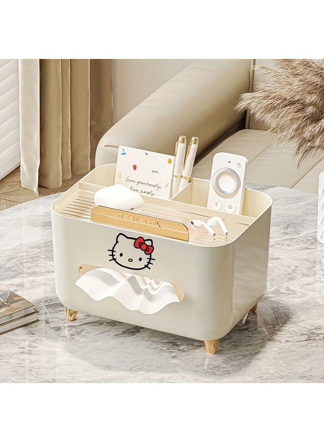 Green Hello Kitty Tissue Box Holder with Lid for Bathroom Living Room Office - Image 5