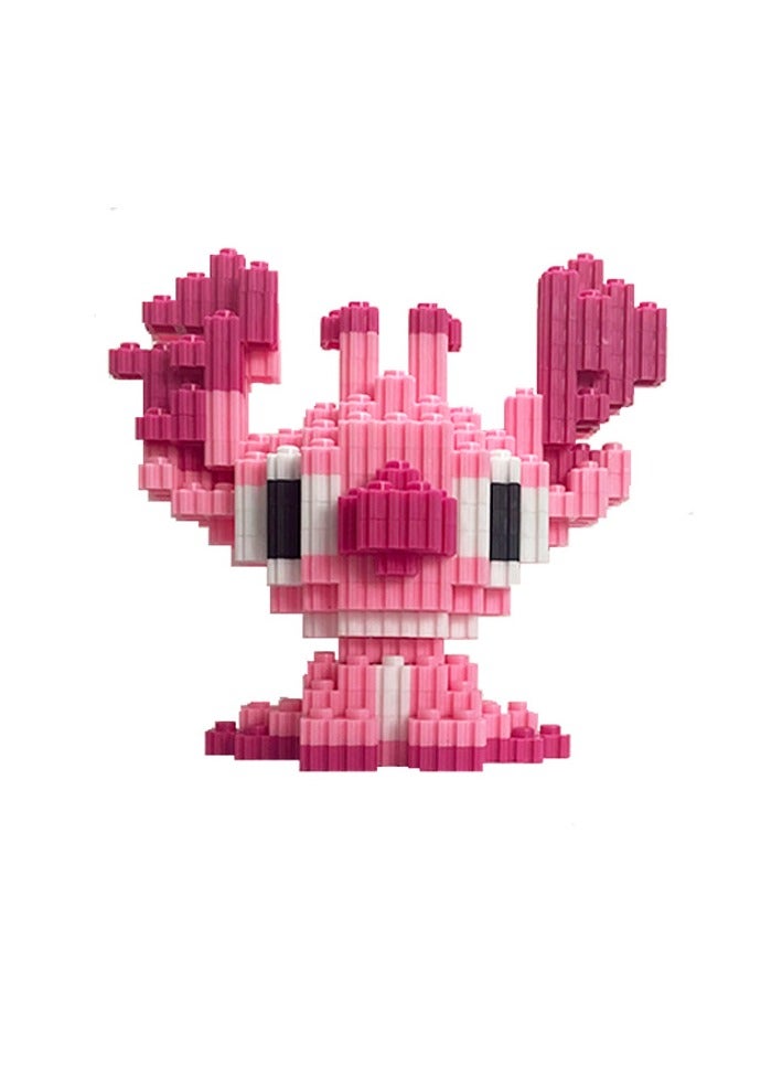 ألعاب تعليمية جزيئات صغيرة حبيبات تجميعها لبنات البناء ، نموذج غرزة ديزني تجميع اللبنات الأساسية ألعاب ذكية مبكرة للأطفال 6 سنوات