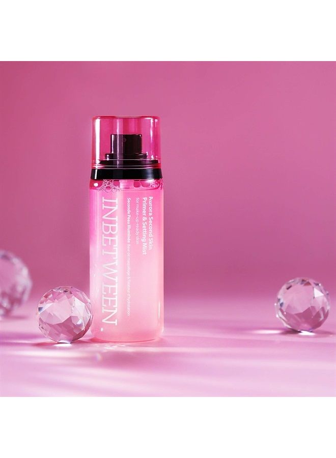 Blithe Korean Makeup Primer Aurora Second Skin Dewy Setting Spray with 5 Ceramide - Long-Lasting & Hydrating Setting Spray for Oily Skin Care, Setting Mist for Glow & Hydration 2.7 Fl. Oz - Image 5