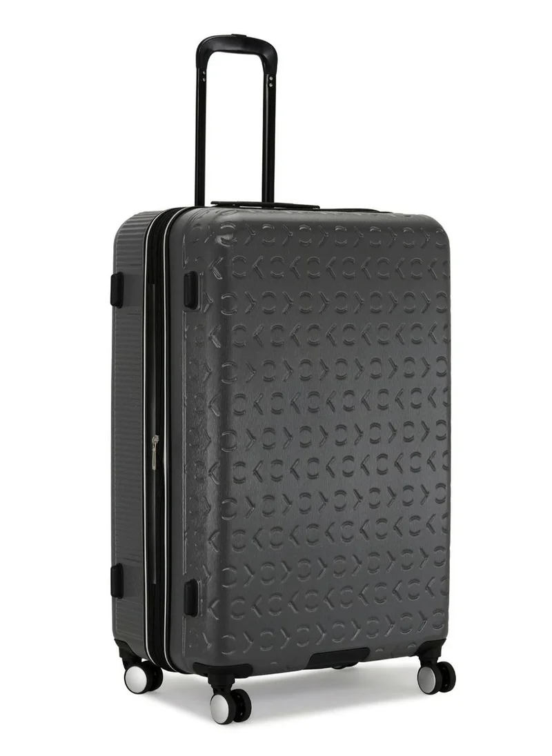 كالفن كلاين حقيبة سفر Fly Control Hardside Spinner ذات العجلات، خفيفة الوزن للغاية من مادة ABS، 4 عجلات مزدوجة