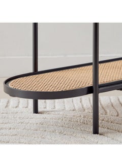Home Box Enna Rattan and Solid Wood Console Table 35 x 80 x 120 cm  - Image 4