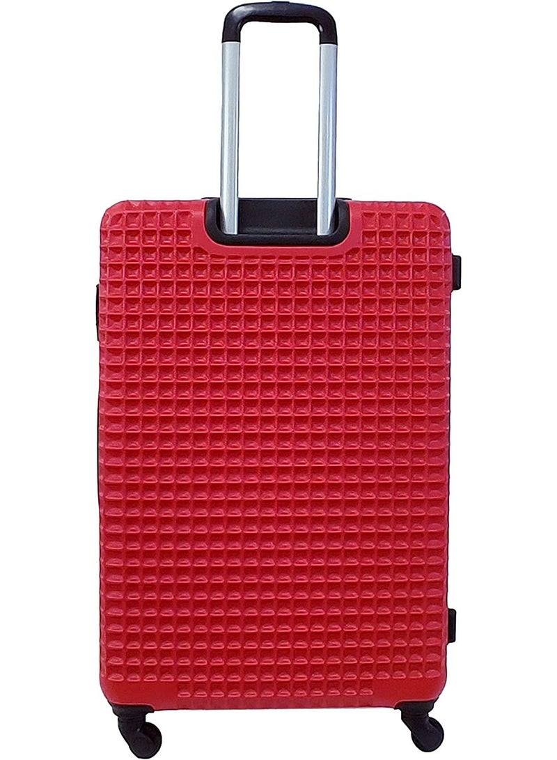 ROWER Luggage Set of 3 Hard Side Lightweight Travel Bag Trolley Set With Spinner Wheels & Lock (20/25/29 Inches) - Image 3