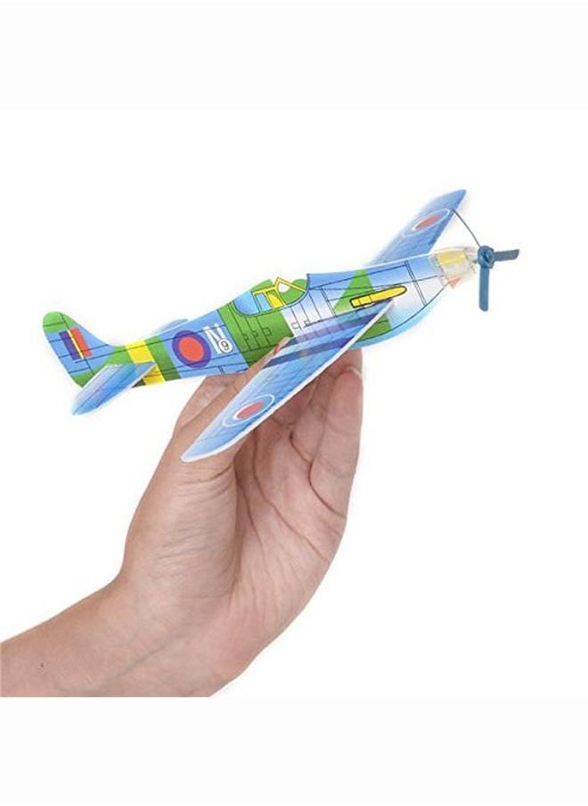 Rhode Island Novelty 8 Inch Flying Glider Plane Set Of 12  - Image 4