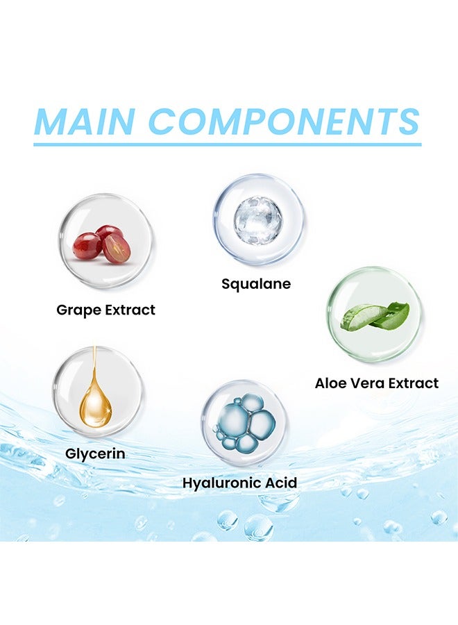 EELHOE Sea Grape Facial Serum 30ml,Reduce Wrinkles And Fine Lines, Improve Skin Elasticity And Softness, Fade Freckles And Dark Spots, Replenish Moisture, Shrink Pores, Suitable For All Skin Types - Image 3