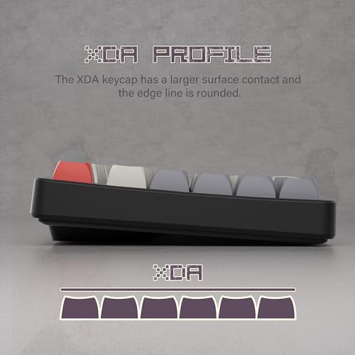 GMKWTL XDA Profile PBT Keycaps, Retro Game Console Custom Keycap Set, XVX Keyboard Keycap 75 Percent with Dye-Sublimation Suitable for Most 65% 80% 100% Gateron Cherry MX Switches Mechanical Keyboard - Image 4