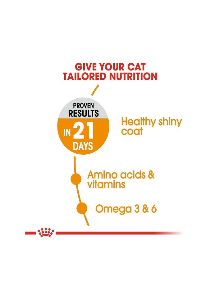 رويال كانين طعام رويال كانين للعناية بالشعر والبشرة الجاف للقطط البالغة (1-10 سنوات)، 2 كجم - Image 4