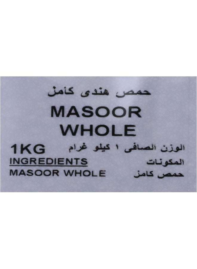 Nature's Choice - Natures Choice Masoor Whole, 1 kg - Image 1