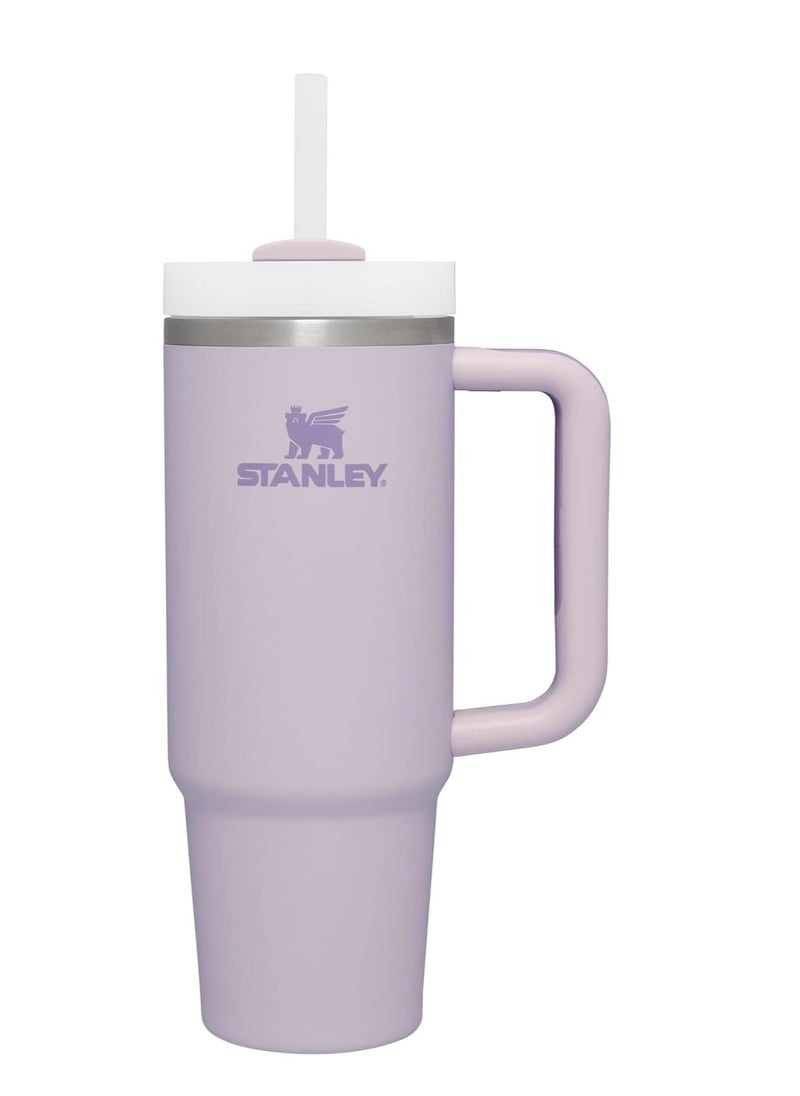 Stanley - Stanley Quencher H2.0 Collection Stainless Steel Vacuum Insulated Tumbler with Lid and Straw for Iced and Cold Beverages, 40 oz / 1.18 L - Orchid, Leak-Proof, Double-Wall Insulation for All-Day Hydration - Image 1