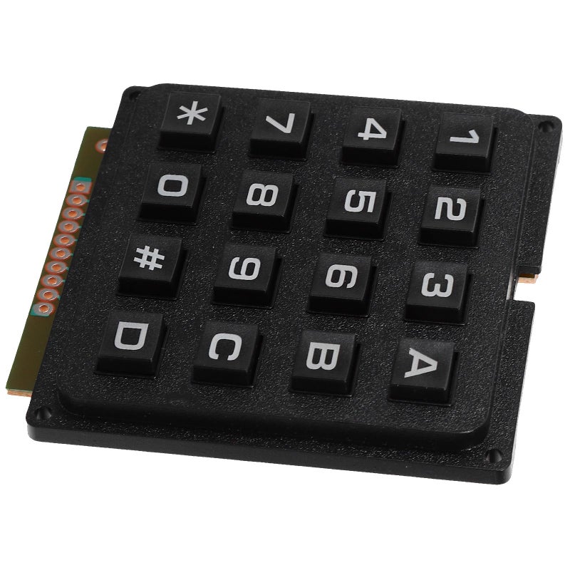 4x4 Matrix Keypad Module 16 Key Membrane Keyboard For Microcontroller External Array - Image 2
