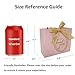 TKSBAG 50Pack Small Thank You Gift Bags With Handles55x 25x47 Mini Pink Gift Bags Bulk for Baby Shower Birthday Wedding Party Favors - Image 4