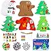 Max Fun 302PCS Christmas Crafts Tree Foam Shapes Stickers Set Craft Kits Xmas Tree Hat Snowman Christmas Decorations for Kids Crafts Party Favors Supplies - Image 3