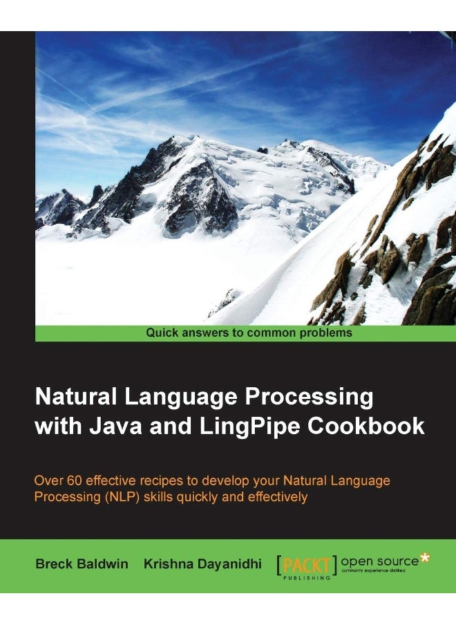 Natural Language Processing with Java and LingPipe Cookbook