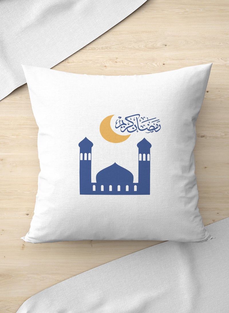 لوحة غطاء وسادة من البوليستر بتصميم رمضان كريم - Image 3