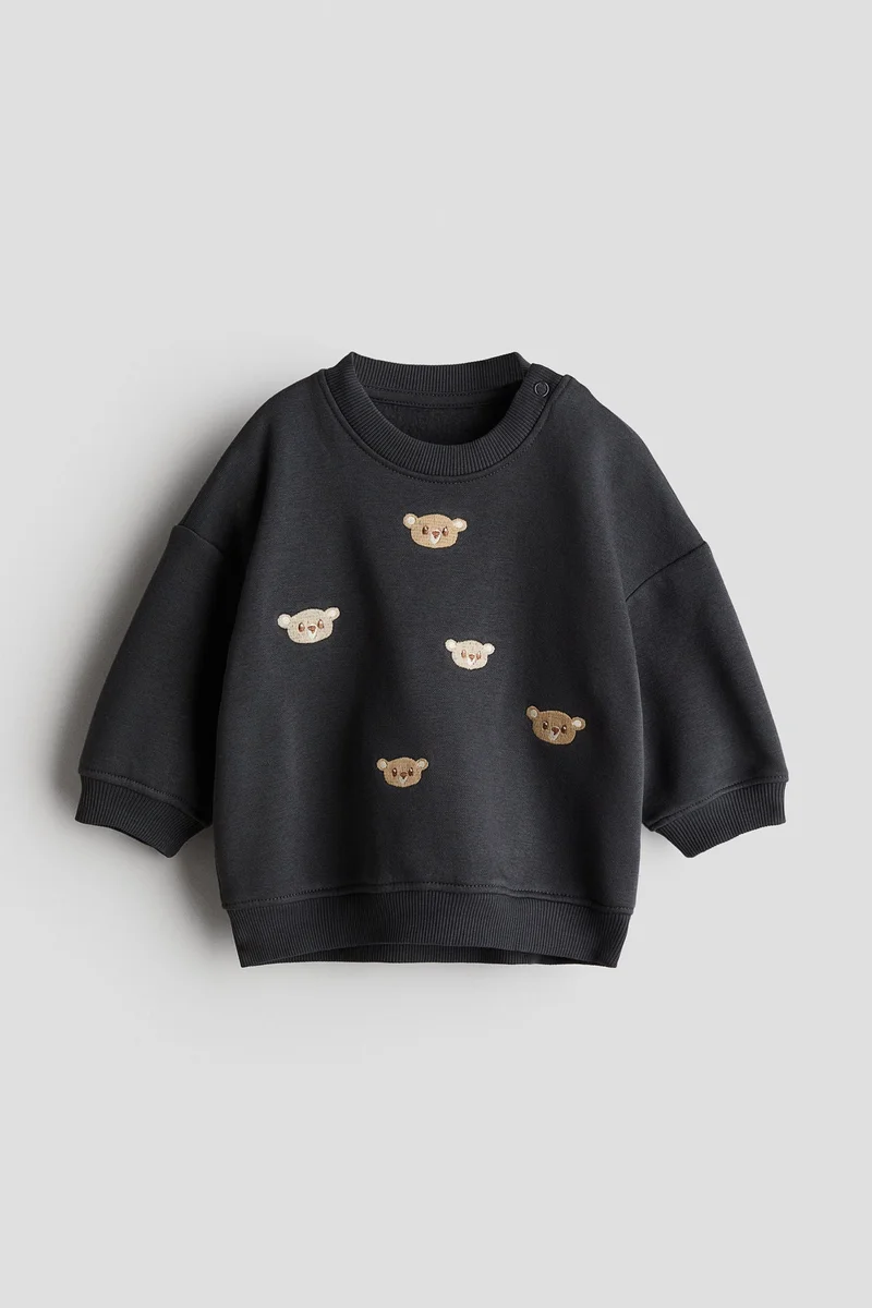 H&M Motif-detail sweatshirt
