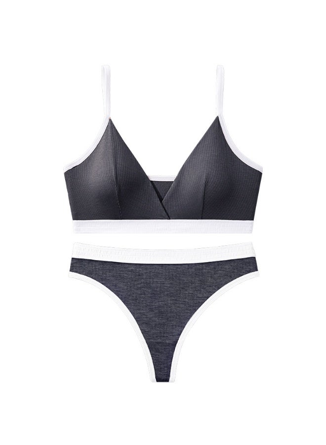 KUYING New Comfortable Skin Friendly And Breathable Lingerie Set Set Of 2