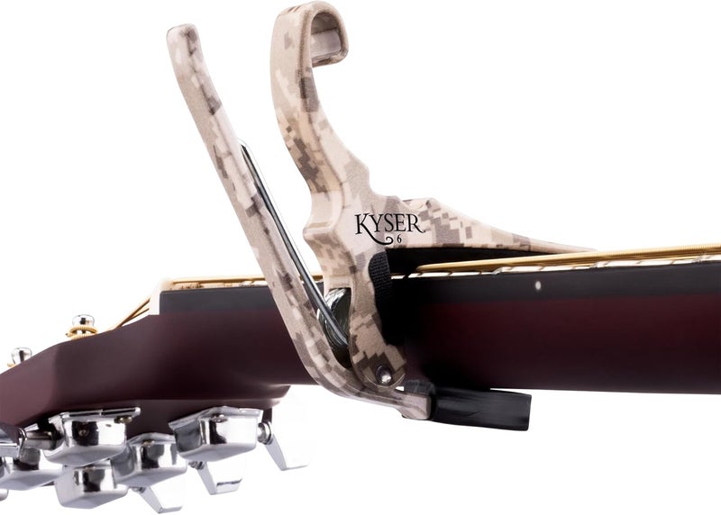 Kyser /Guitars for Vets Quick-Change Guitar Capo for 6-string acoustic guitars, KG6G4V2A - Image 3