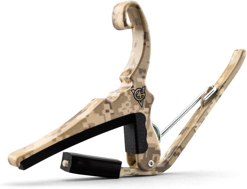 Kyser /Guitars for Vets Quick-Change Guitar Capo for 6-string acoustic guitars, KG6G4V2A - Image 2