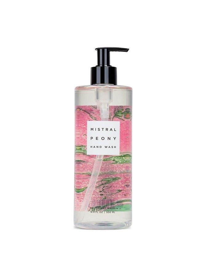 mistral Marbles Hand Wash, Peony, 16.9 fl oz 