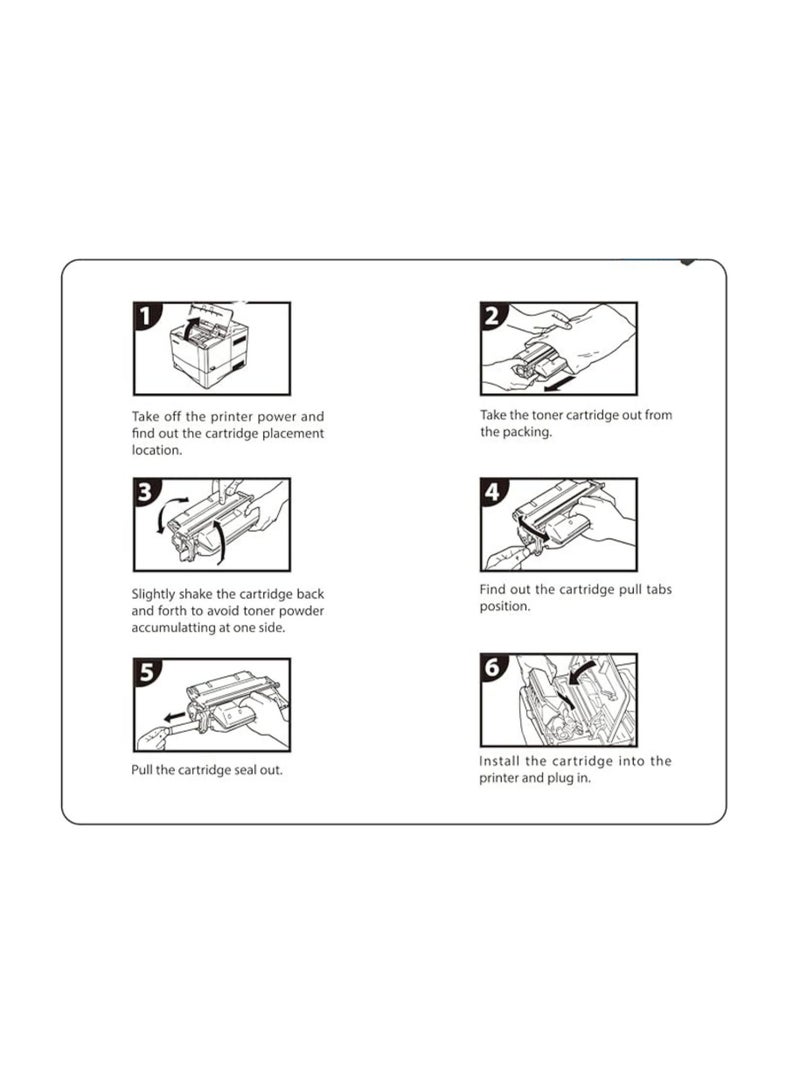 Terabyte 44A CF244A Compatible Toner Cartridge to use with LaserJet Pro M15a M15w MFP M28a M28w Printers BLACK - Image 2
