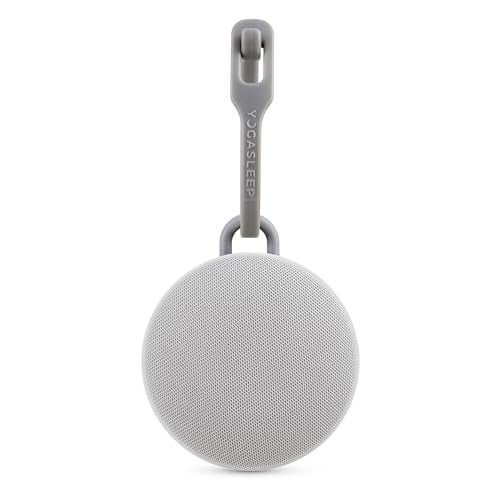 Yogasleep Hushh 2 Portable Sound Machine (Grey) for Baby and Kids, Backlit Buttons & Night Light, Durable, 6 Soothing Natural Sounds, Easy to Use Timer, Volume Control & Toddler Lock, Noise Canceling - Image 1