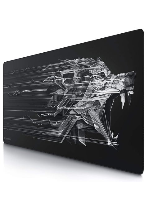 Large Mouse Pad, Artistic Painting Design With Striking colors (70cm x 30cm x 2mm), HD Print Pattern Desk Mat, Extended Mouse Pad and Keyboard Mouse Pads, Waterproof Fabric Surface Mouse Pads for Office, Anti-Slip Rubber Base