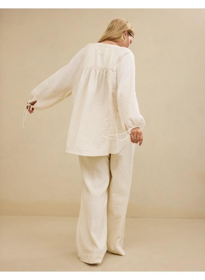 Aerie Daybreak Cover Up Shirt - Image 4