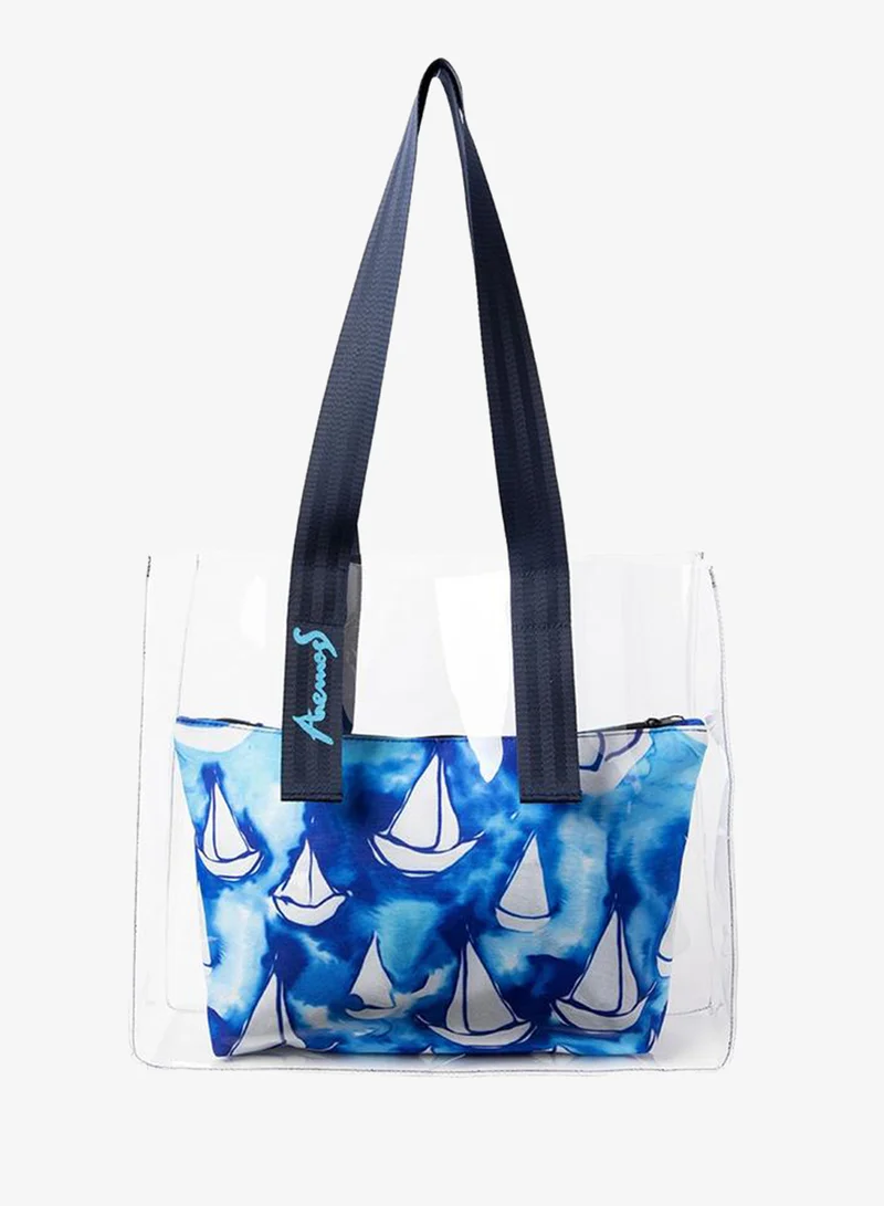 Anemoss Clear Tote and Large Beach Bag