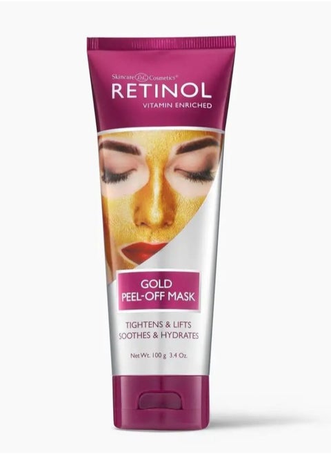 A luxurious Retinol Gold Peel-off Mask That tightens the skin
