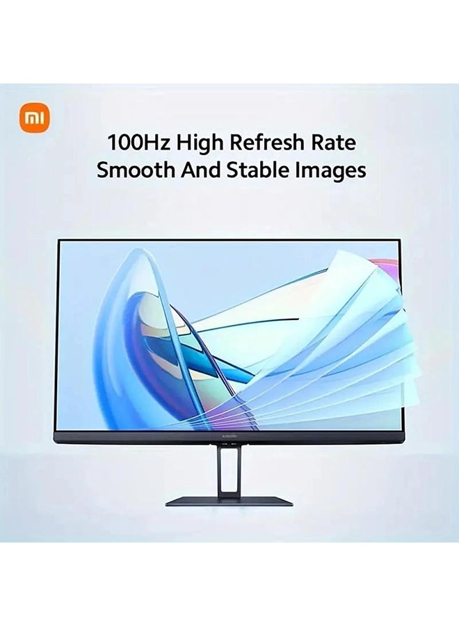 Xiaomi 24 inch Monitor A24i |1080P | 100Hz Refresh Rate | HDMI 2.0+DP 1.4 Port | IPS Hard Screen | 7.5mm Ultra-Slim Body Black - Image 3