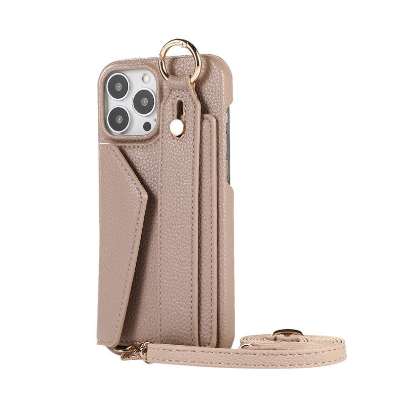 Drop Protection Leather , Camel , , Cover for iphone11promax iphone6 for Desk Setup - Image 1