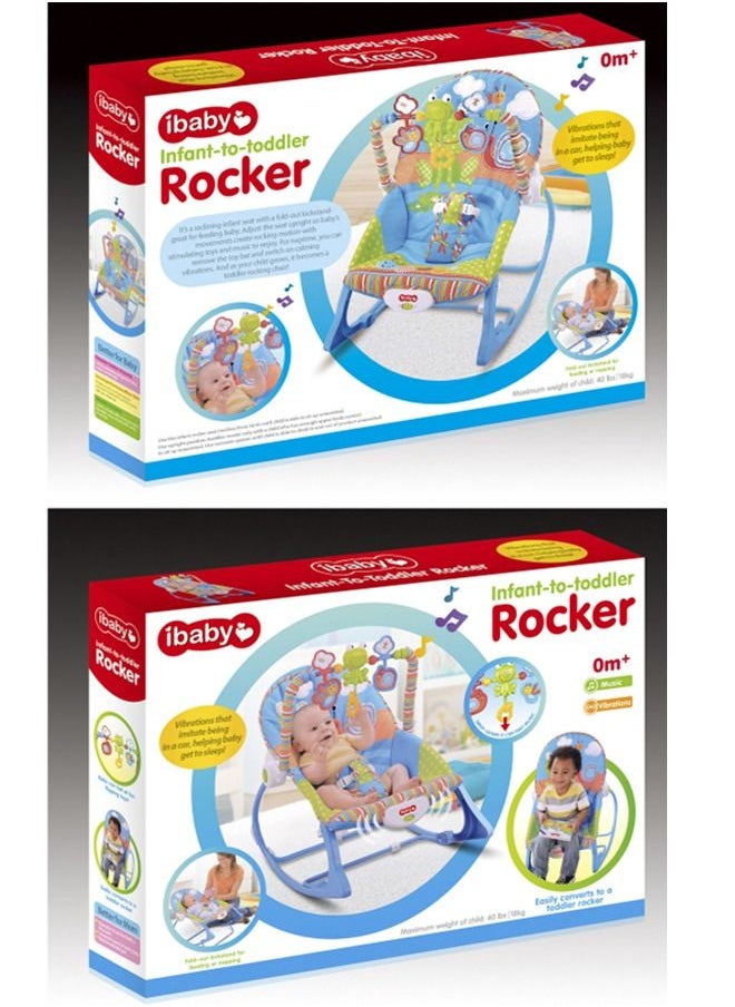 Generic - Multifunctional  Electronic Toddler Rocking Chair Recliner With Music and Vibration - Image 1
