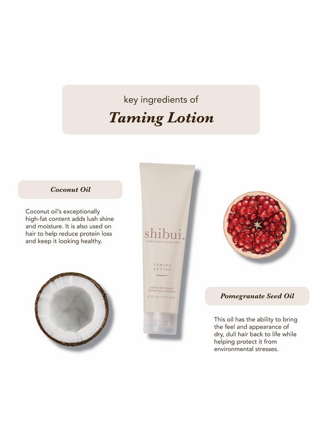 shibui Clean Beauty Color Care Taming Lotion For Blowouts And Thermal Protectiontame Frizz And Flyaways For A Satiny Silky Finishfor All Hair Types 6 Fl Oz - Image 3